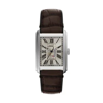 Carraway Automatic Brown Croco Leather Watch Carraway Automatic Brown Croco Leather Watch