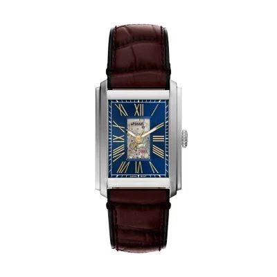 Carraway Automatic Brown Croco Leather Watch Carraway Automatic Brown Croco Leather Watch
