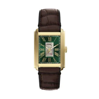 Carraway Automatic Brown Croco Leather Watch Carraway Automatic Brown Croco Leather Watch