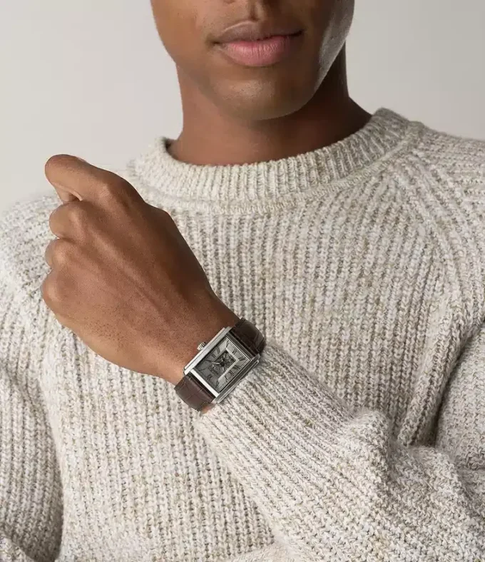 Carraway Automatic Brown Croco Leather Watch Carraway Automatic Brown Croco Leather Watch
