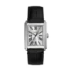 Carraway Three-Hand Black Croco Leather Watch Carraway Three-Hand Black Croco Leather Watch