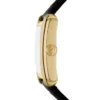 Carraway Three-Hand Black Croco Leather Watch Carraway Three-Hand Black Croco Leather Watch