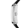 Carraway Three-Hand Black Croco Leather Watch Carraway Three-Hand Black Croco Leather Watch