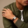 Carraway Three-Hand Brown Croco Leather Watch Carraway Three-Hand Brown Croco Leather Watch