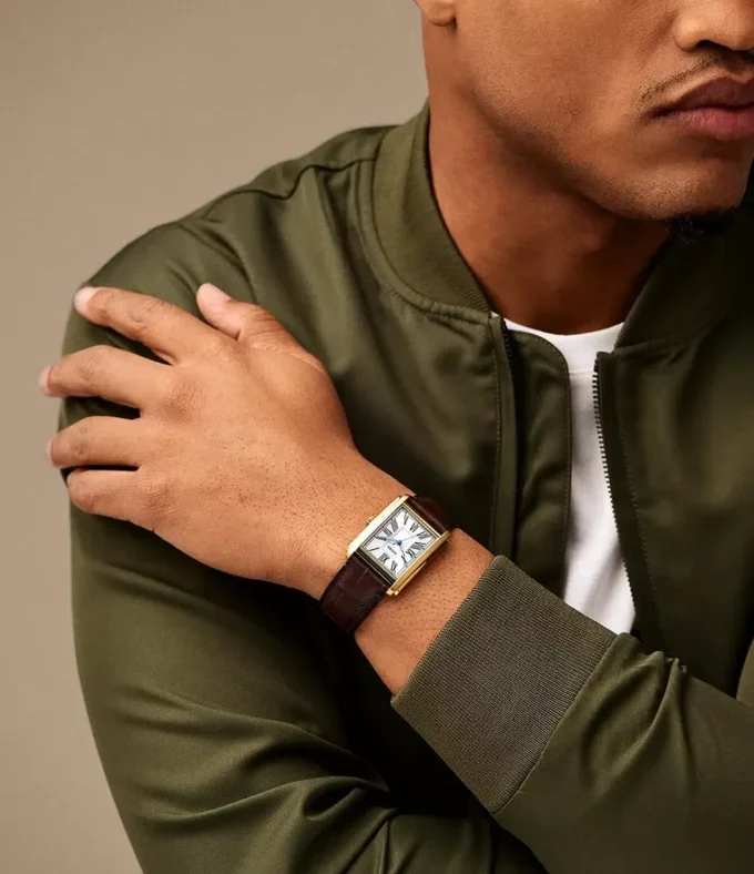 Carraway Three-Hand Brown Croco Leather Watch Carraway Three-Hand Brown Croco Leather Watch
