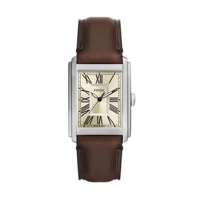Carraway Three-Hand Brown Leather Watch Carraway Three-Hand Brown Leather Watch