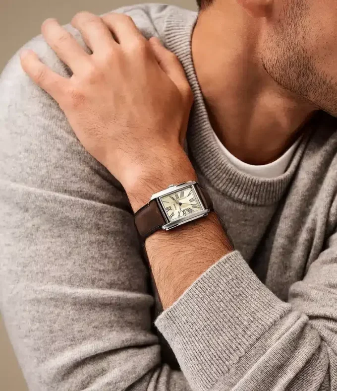 Carraway Three-Hand Brown Leather Watch Carraway Three-Hand Brown Leather Watch