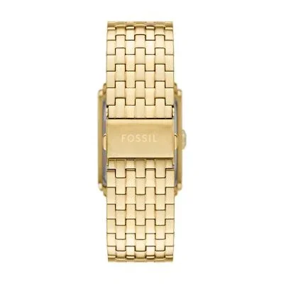 Carraway Three-Hand Gold-Tone Stainless Steel Watch Carraway Three-Hand Gold-Tone Stainless Steel Watch