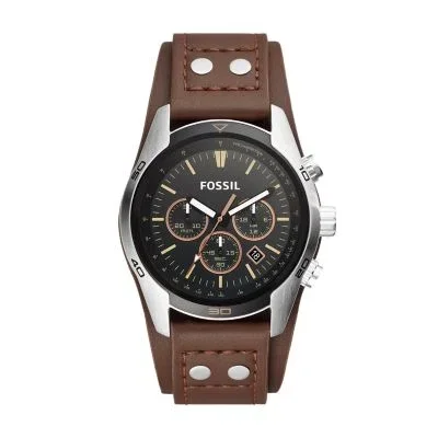 Coachman Chronograph Brown Leather Watch Coachman Chronograph Brown Leather Watch