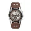 Coachman Chronograph Brown Leather Watch Coachman Chronograph Brown Leather Watch