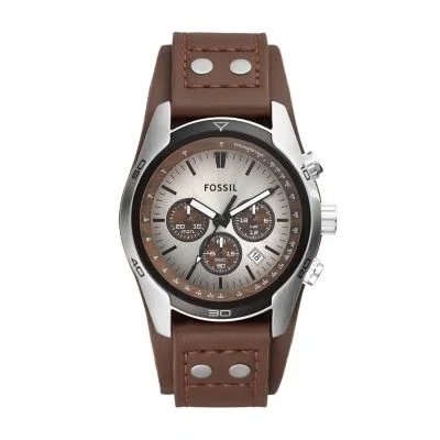 Coachman Chronograph Brown Leather Watch Coachman Chronograph Brown Leather Watch