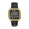Crosby Three-Hand Black Leather Watch Crosby Three-Hand Black Leather Watch