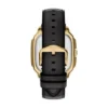 Crosby Three-Hand Black Leather Watch Crosby Three-Hand Black Leather Watch