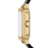Crosby Three-Hand Black Leather Watch Crosby Three-Hand Black Leather Watch