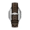Crosby Three-Hand Brown Leather Watch Crosby Three-Hand Brown Leather Watch
