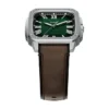 Crosby Three-Hand Brown Leather Watch Crosby Three-Hand Brown Leather Watch