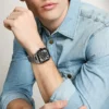 Crosby Three-Hand Date Stainless Steel Watch Crosby Three-Hand Date Stainless Steel Watch