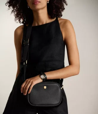 Danni Leather Crossbody Bag