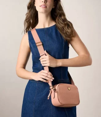 Danni Leather Crossbody Bag