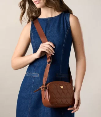 Danni Leather Crossbody Bag