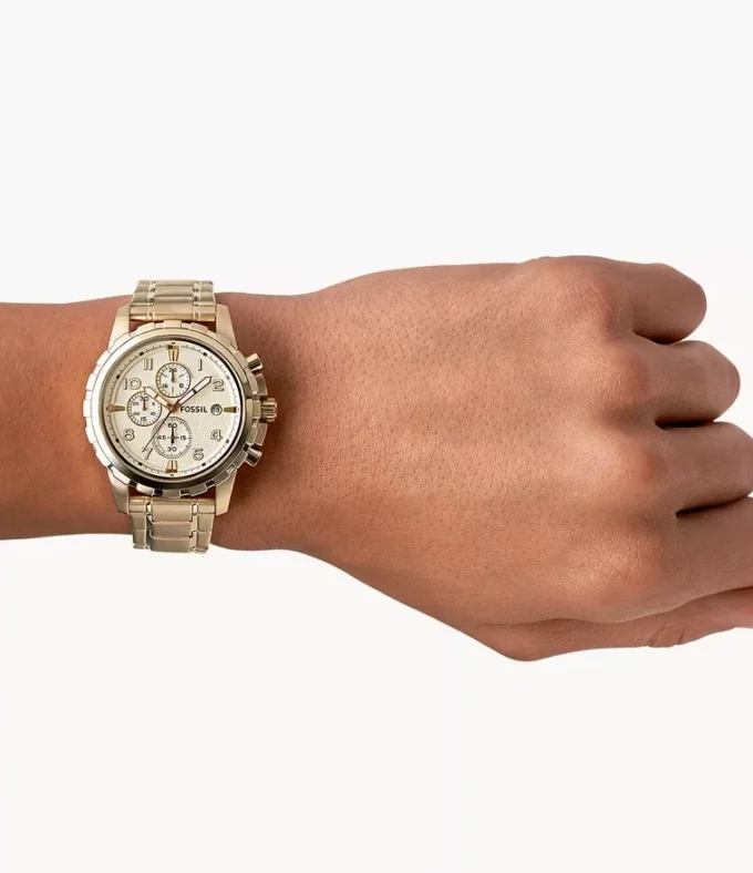 Dean Chronograph Gold-Tone Stainless Steel Watch Dean Chronograph Gold-Tone Stainless Steel Watch