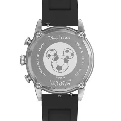 Disney x Fossil Limited-Edition Mickey Mouse Soccer Watch Disney x Fossil Limited-Edition Mickey Mouse Soccer Watch