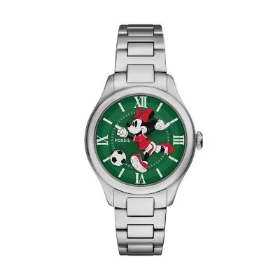 Disney x Fossil Limited-Edition Minnie Mouse Soccer Watch Disney x Fossil Limited-Edition Minnie Mouse Soccer Watch