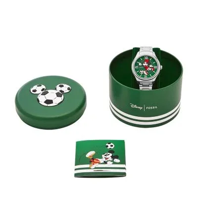 Disney x Fossil Limited-Edition Minnie Mouse Soccer Watch Disney x Fossil Limited-Edition Minnie Mouse Soccer Watch