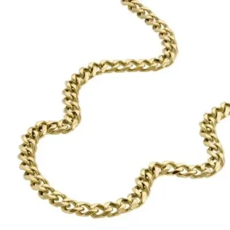 Ellis Core Chains Gold-Tone Stainless Steel Chain Necklace Ellis Core Chains Gold-Tone Stainless Steel Chain Necklace