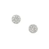 Ellis Disc Silver-Tone Stainless Steel Stud Earrings Ellis Disc Silver-Tone Stainless Steel Stud Earrings