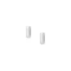 Ellis Domed Collection Two-Tone Stainless Steel Hoop Earrings Ellis Domed Collection Two-Tone Stainless Steel Hoop Earrings