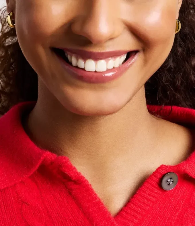 Ellis Domed Collection Two-Tone Stainless Steel Hoop Earrings Ellis Domed Collection Two-Tone Stainless Steel Hoop Earrings