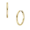 Ellis Essentials Gold-Tone Stainless Steel Hoop Earrings Ellis Essentials Gold-Tone Stainless Steel Hoop Earrings