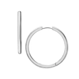 Ellis Essentials Stainless Steel Hoop Earrings