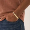 Ellis Gold-Tone Stainless Steel Chain Bracelet