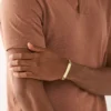 Ellis Gold-Tone Stainless Steel Chain Bracelet