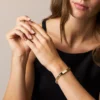 Ellis Gold-Tone Stainless Steel ID Bracelet Ellis Gold-Tone Stainless Steel ID Bracelet