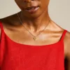 Ellis Heart Gold-Tone Stainless Steel Necklace Ellis Heart Gold-Tone Stainless Steel Necklace