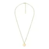Ellis Heart Gold-Tone Stainless Steel Necklace Ellis Heart Gold-Tone Stainless Steel Necklace