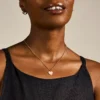 Ellis Heart Rose Gold-Tone Stainless Steel Necklace Ellis Heart Rose Gold-Tone Stainless Steel Necklace