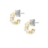 Ellis Mixed Shapes Gold-Tone Brass Hoop Earrings Ellis Mixed Shapes Gold-Tone Brass Hoop Earrings