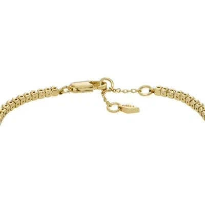 Ellis Pavé Glitz Gold-Tone Brass Tennis Chain Bracelet Ellis Pavé Glitz Gold-Tone Brass Tennis Chain Bracelet