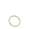Ellis Pavé Glitz Gold-Tone Stainless Steel Band Ring Ellis Pavé Glitz Gold-Tone Stainless Steel Band Ring