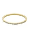 Ellis Pavé Glitz Gold-Tone Stainless Steel Bangle Bracelet Ellis Pavé Glitz Gold-Tone Stainless Steel Bangle Bracelet