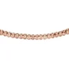 Ellis Pavé Glitz Rose Gold-Tone Brass Tennis Chain Bracelet Ellis Pavé Glitz Rose Gold-Tone Brass Tennis Chain Bracelet