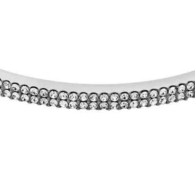 Ellis Pavé Glitz Stainless Steel Bangle Bracelet Ellis Pavé Glitz Stainless Steel Bangle Bracelet