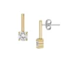Ellis Shaky Glitz Gold-Tone Stainless Steel Drop Earrings Ellis Shaky Glitz Gold-Tone Stainless Steel Drop Earrings