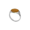 Ellis Signet Collection Brown Tiger’s Eye Signet Ring Ellis Signet Collection Brown Tiger’s Eye Signet Ring