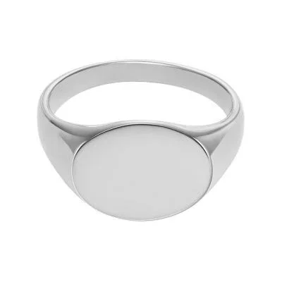 Ellis Stainless Steel Signet Ring Ellis Stainless Steel Signet Ring