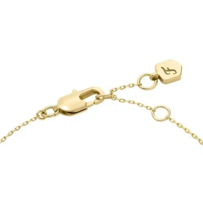 Ellis Toi Et Moi Gold-Tone Brass Station Bracelet Ellis Toi Et Moi Gold-Tone Brass Station Bracelet